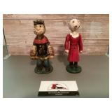 Vintage Popeye The Sailor Man and Olive Oil