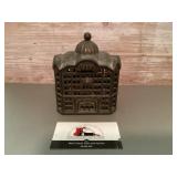Vintage AC Williams cast-iron coin bank