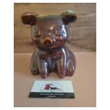 Hull pottery coin bank
