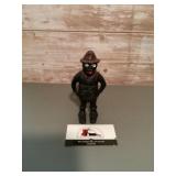 Cast iron coin bank ' Give me a penny' likely