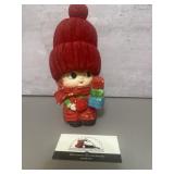 Vintage Christmas Girl/Boy Coin Bank