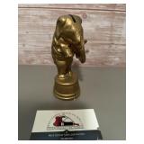 Vintage cast iron elephant bank, likely a