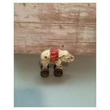 Vintage jumbo circus, elephant, cast-iron toy