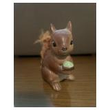 Vintage squirrel coin bank manufactured by
