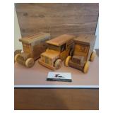 Wooden coin banks
