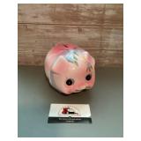 Vintage hand painted piggy bank