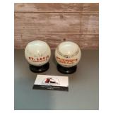 Vintage STL cardinals baseball banks
