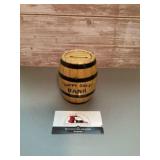 Happy Days barrel coin bank
