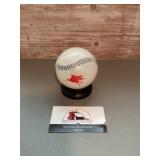 Vintage Texaco baseball bank