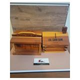 Wooden banks