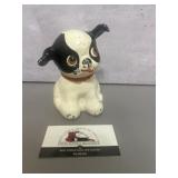 Vintage antique cast iron 'Fido' still bank