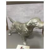 Vintage cast-iron dog bank