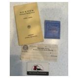 Dexter, Earlham memorabilia