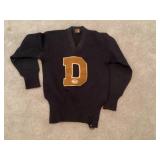 Vintage Dexter letter sweater