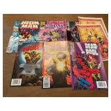 Marvel Comics, Iron Man, New Mutants, Daredevil,