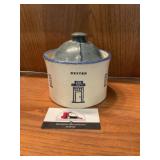 Dexter Iowa Stoneware Crock