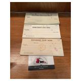 Earlham, Greenfield, Adair Iowa Check Books
