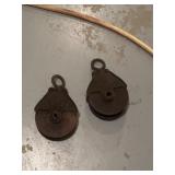 Barn pulleys