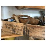 National Mfg Carpenter box and misc