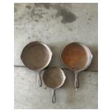 Cast iron skillets