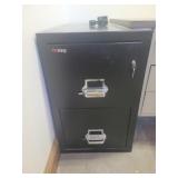 Fire King filing cabinet safe
