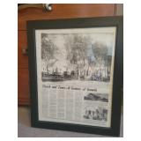 Dexter newspaper clip in frame