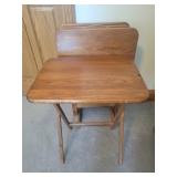 Wooden dinner trays
