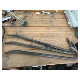 Three crow bars
