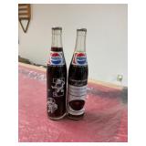 Two collectible Pepsi Iowa vs Iowa State