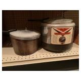 Two pressure canners
