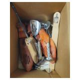 Shoe horns & forms & extension cords