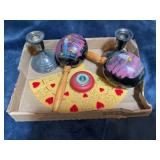 Morocco's, candlesticks, misc