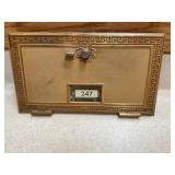 Large postal lock box door