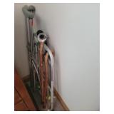 Crutches, canes, and walker