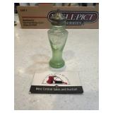 Vintage glass shaker - possible uranium
