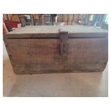 Du Pont Wooden Ammo Case
