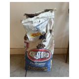 1/4 full bag of charcoal