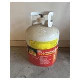 Empty propane tank