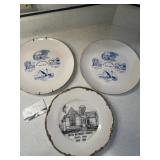 Dexter Centennial and Stuart church plates
