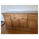Buffet with granite top slab