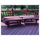 Wooden Benches