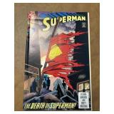 The death of Superman, DC comics