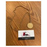 Stuart Iowa Centennial Necklace