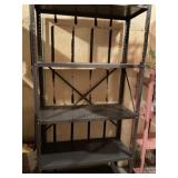 Metal shelving