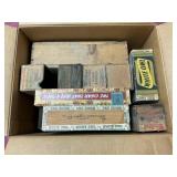 Wooden Cheese Boxes and Cigar Boxes