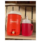 Two water coolers
