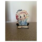 Ceramic Raggedy Ann planter
