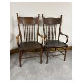Two Captains Chairs From Dexter Masons