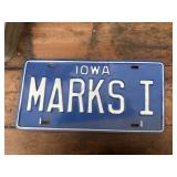 Personalized license plate