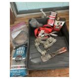 Ratchet strap, handles, misc